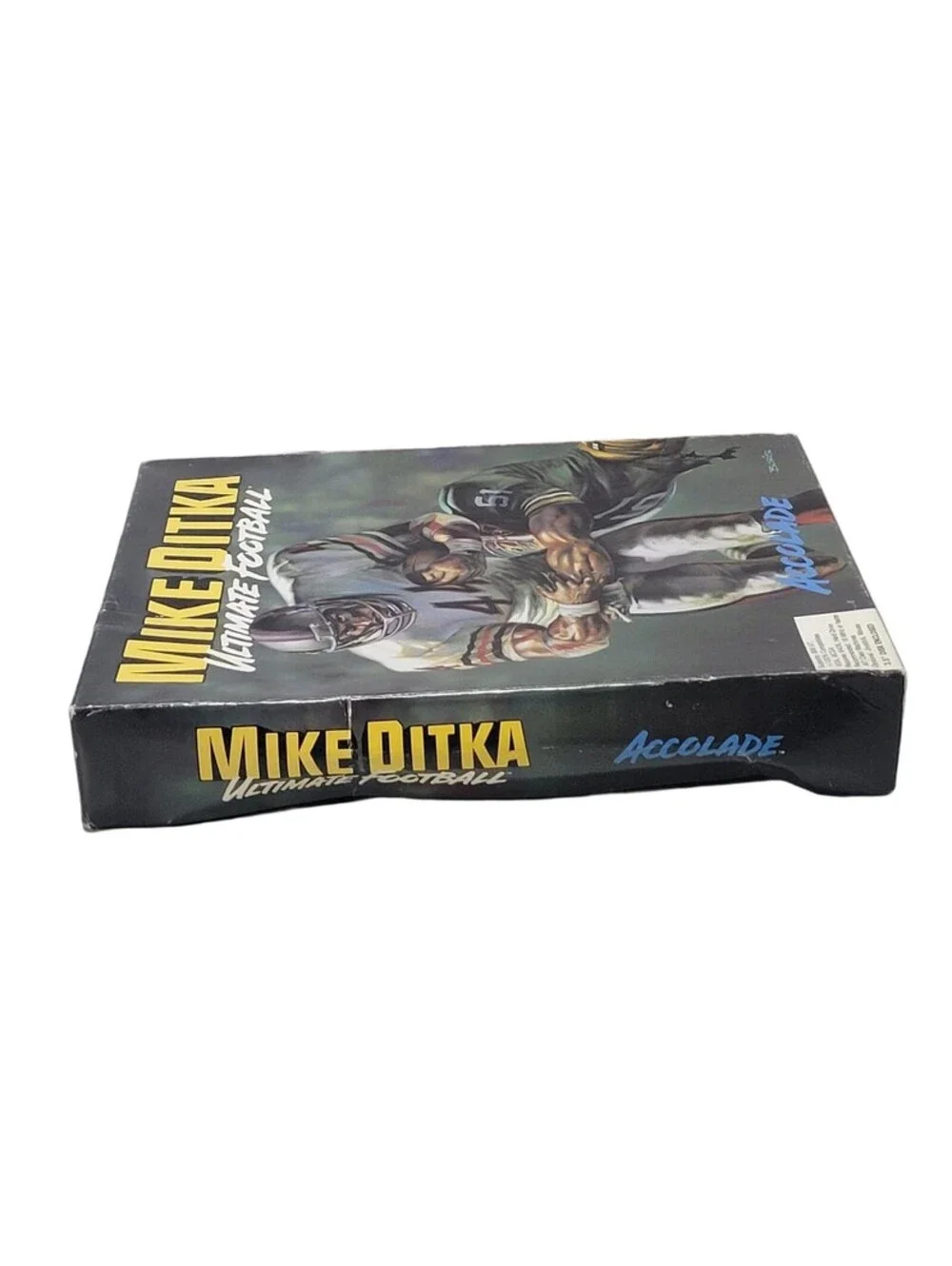 Mike Ditka Ultimate Football Big Box PC Dos 3.5” IBM Disk Game 1991